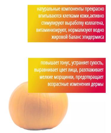 PKK VESNA Beauty Skin Care Nourishing Pumpkin Cream - Buy Online on GoSupps.com