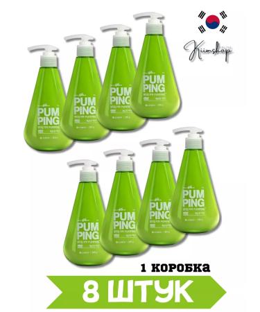 Perioe Pumping toothpaste with herbs and mint 8 pcs