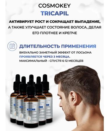 Cosmokey Tricapil 5% peptide serum for hair growth 50 ml - Buy Online on GoSupps.com