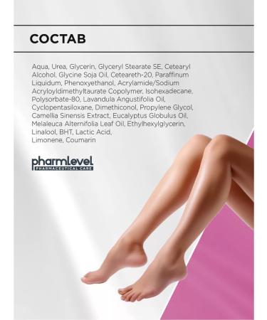 Pharmlevel Feet cream with urea from cracks and corns 100 ml - Buy Online on GoSupps.com