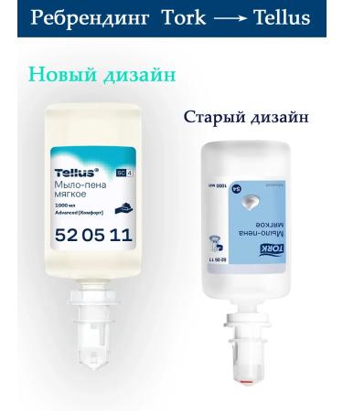 Tork Liquid soap-pen 520511 520501 soft for a dispenser 6 pieces - Buy Online on GoSupps.com