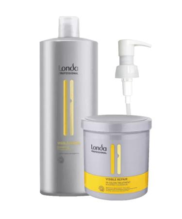 Londa Professional Visible Repair set Shampoo 1000 ml + mask 750 ml