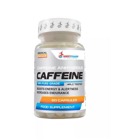 Westpharm Caffeine caffeine 60kaps - Buy Online on GoSupps.com