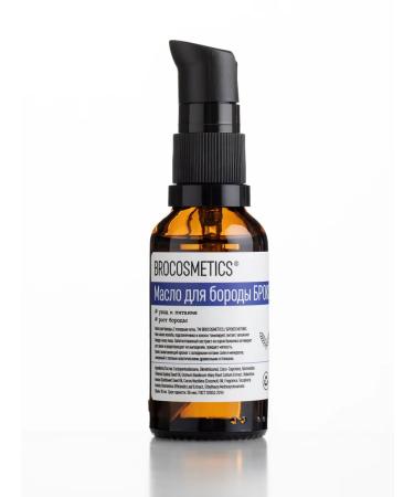 BROCOSMETICS Oil for the growth of a beard and mustache cold notes