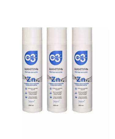Elpharma Shampoo against dandruff with zinc pyrithion 250ml - 3 pcs