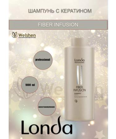 Londa Professional Fiber infusion keratin hair shampoo 1000 ml