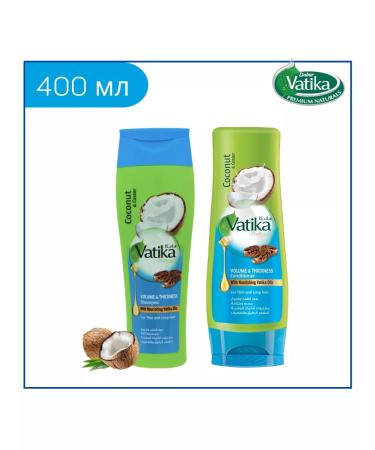 Dabur Set of shampoo and hair air conditioner Kosos 400+400 ml - Buy Online on GoSupps.com