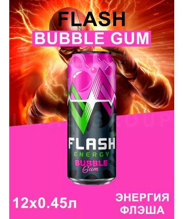 Flash Up Flash Babble Game Energy Energetik 0.45 l x 12 pcs