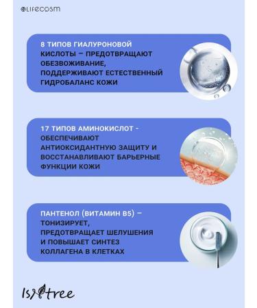 Isntree Foam for washing the face cleansing moisturizing hyaluronic - Buy Online on GoSupps.com