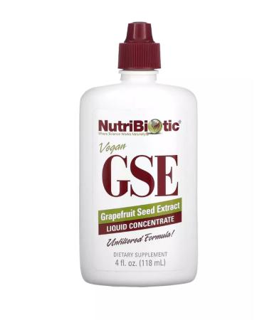 NutriBiotic GSE grapefruit seed extract liquid concentrate 118 ml
