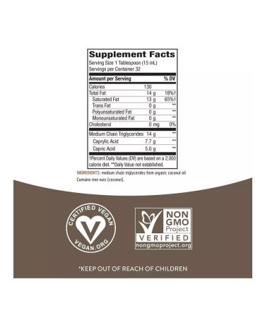 Nature's Way Oil with medium -chain triglycerides of dosteen 480 ml - Buy Online on GoSupps.com