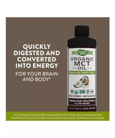 Nature's Way Oil with medium -chain triglycerides of dosteen 480 ml - Buy Online on GoSupps.com