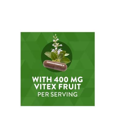 Nature's Way Vitex Vitex fruits 400 mg 100 capsules - Buy Online on GoSupps.com