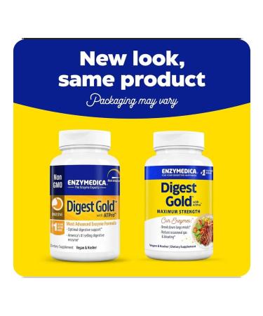 enzymedica Digest Gold with ATPRO 120 capsules - Buy Online on GoSupps.com