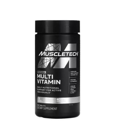 MUSCLETECH Platinum multivitamins 180 tablets
