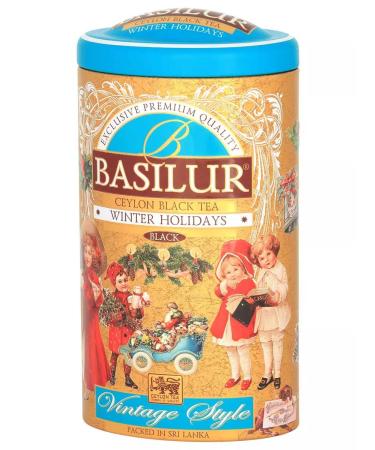 Basilur Gift leaf "Winter holidays" 100 g - Buy Online on GoSupps.com