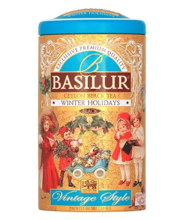 Basilur Gift leaf "Winter holidays" 100 g - Buy Online on GoSupps.com