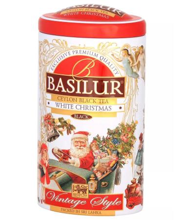 Basilur Gift Black Black Leaf Snow Christmas 100 g - Buy Online on GoSupps.com