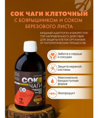 Art Life Chaga juice to support the work of the cardiovascular system - Buy Online on GoSupps.com