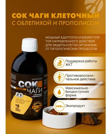 Art Life Chaga juice to support the work of the digestive tract artlaif - Buy Online on GoSupps.com