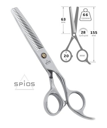 Spios Hairdressing scissors Filtering 6 cm - Buy Online on GoSupps.com