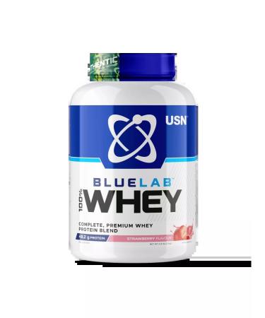 USN Blulab 100% Whey Premium Protein strawberries 2000 - Buy Online on GoSupps.com