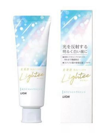 LION Lightee paste to restore whiteness and tooth enamel