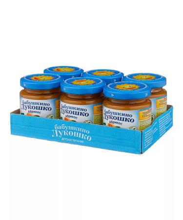 grandma's basket Apricot from 4 months without sah. 6 pcs. 100g - Buy Online on GoSupps.com