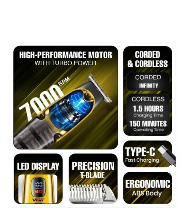 VGR Trimmer for cut 0.0 mm - Buy Online on GoSupps.com