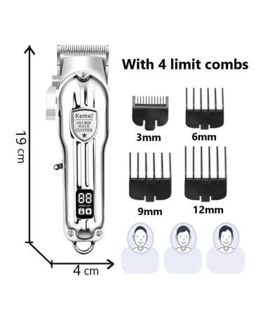 ECOMATRIX Kemei KM-803 haircut machine - Buy Online on GoSupps.com