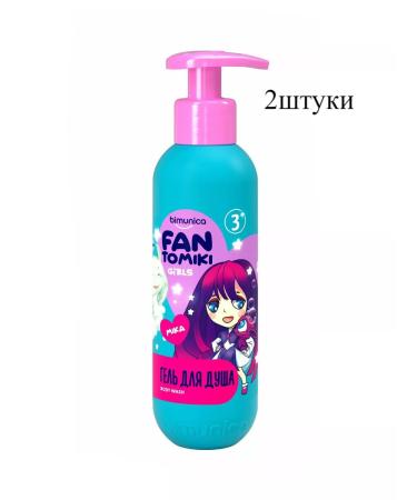 Bimunica Kids Shower gel Angel Cotton 3+ 250 ml 2pcs