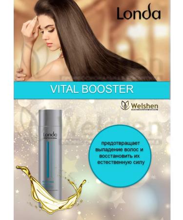 Londa Professional Hair shampoo strengthening Vital Booster 250 ml - Buy Online on GoSupps.com