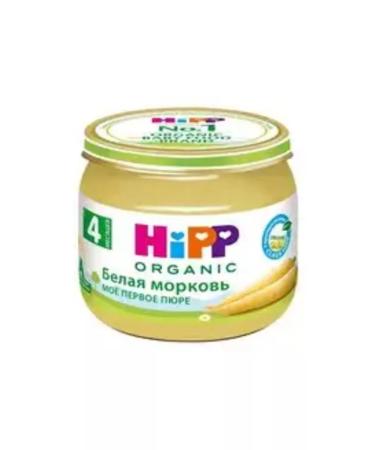 Hipp Puree white carrots-from 4 months-80g.-6pcs - Buy Online on GoSupps.com