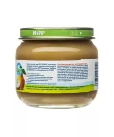 Hipp Pear puree- from 4 months-80g.-6pcs - Buy Online on GoSupps.com