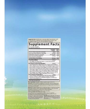 Garden of Life Healthy Blood 60 vegan capsules - Buy Online on GoSupps.com