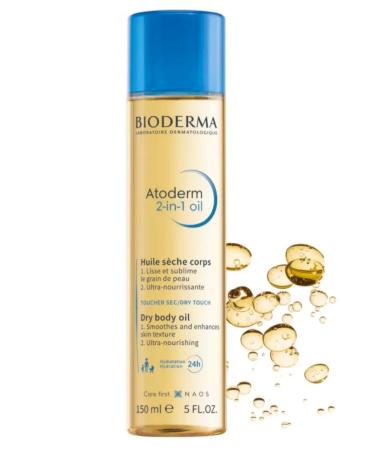 Bioderma Dry body oil after a shower 2 in 1 atoderm 150 ml - Buy Online on GoSupps.com