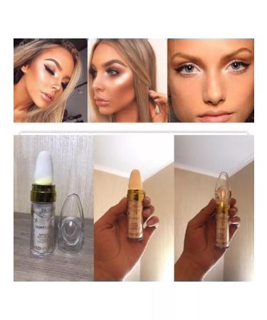 KEN highlighter for the eyes glitter Body makeup bronzer silver