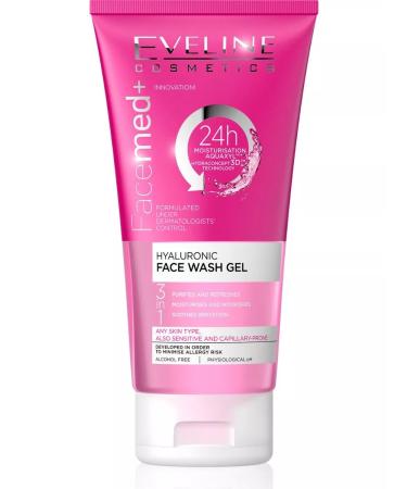 EVELINE Hyaluronic gel for washing 3B1 of the series Facemed+ 150ml
