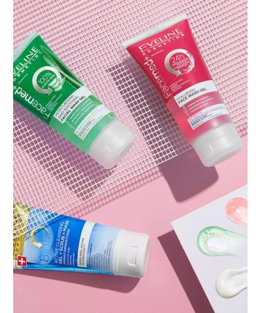 EVELINE Hyaluronic gel for washing 3B1 of the series Facemed+ 150ml - Buy Online on GoSupps.com