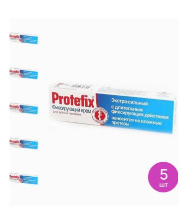 Protefix Cream for fixing dentures of extragust 20 ml 5 pcs