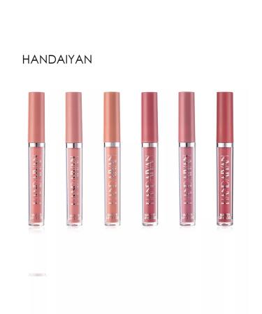 SAMURAY Set of matte lipsticks and lip glosses 6 pcs - Buy Online on GoSupps.com