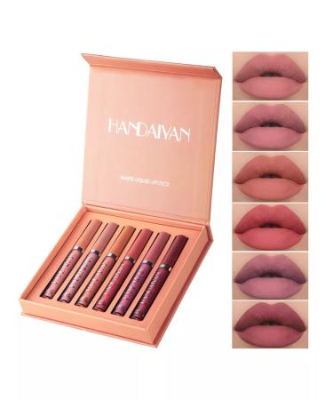 SAMURAY Set of matte lipsticks and lip glosses 6 pcs - Buy Online on GoSupps.com
