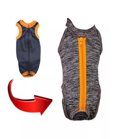 VitaVet Popon for cats postoperative No. 3 with a zipper 3 - 3.8 kg - Buy Online on GoSupps.com