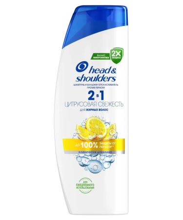 Head&Shoulders Shampoo and balm-stirring citrus freshness 400 ml