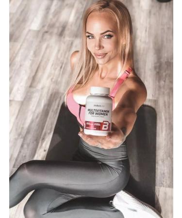 BioTechUSA Vitamins for women Multivitamin for Women for 30 days - Buy Online on GoSupps.com