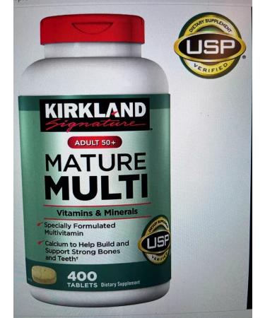 Kirkland Signature Multivitamins for adults 50+ Mature Multi Adult 50+