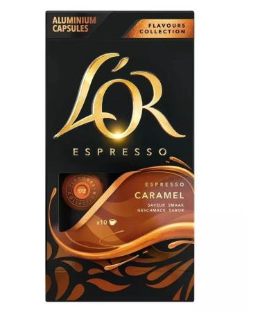 L'OR Coffee in Espresso Caramel capsules 100 capsules - Buy Online on GoSupps.com