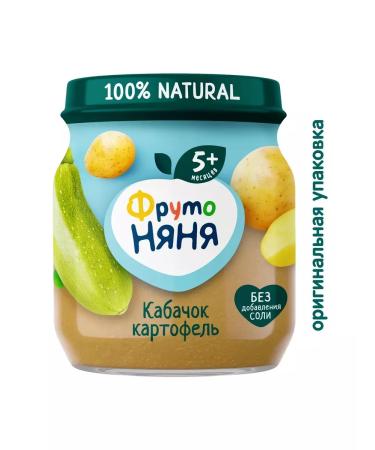 Frutonyanya Mashed potatoes and potatoes 110g (12 pcs) - Buy Online on GoSupps.com