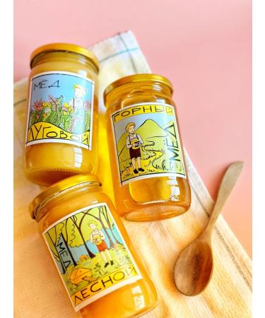 Anton MedoV No. 6 Gift for birthday set of honey 4x250 g. 2024 2025 - Buy Online on GoSupps.com