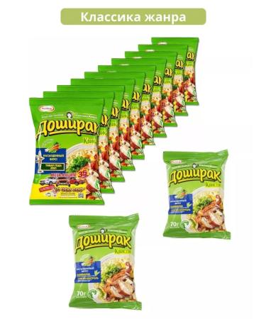 Doshirak Lapsha Doshiirak Quisty chicken 12 pcs 70 gr. - Buy Online on GoSupps.com